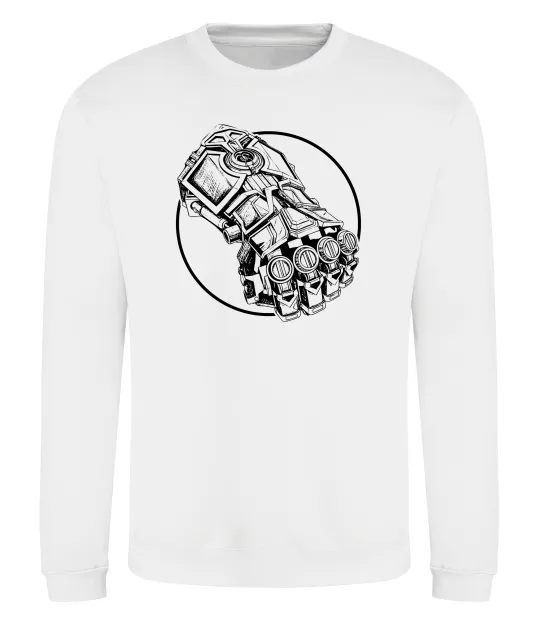 Світшот Arcane Vi fist Білий фото