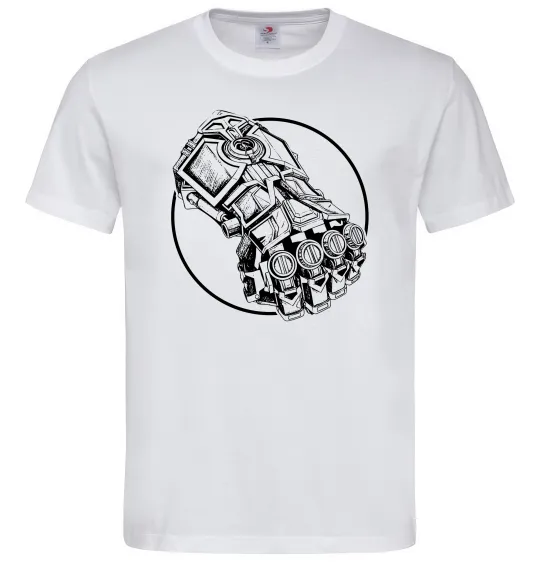 Чоловіча футболка Arcane Vi fist Білий фото