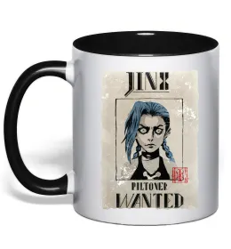 Чашка з кольоровою ручкою