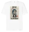 Футболка Оверсайз Jinx wanted Білий фото