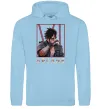 Жіноча толстовка (худі) Arcane Vi Блакитний фото