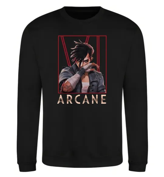 Світшот Arcane Vi Чорний фото