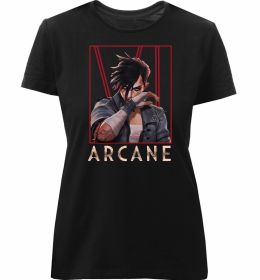 Женская премиум футболка Arcane Vi