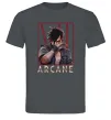 Чоловіча футболка Arcane Vi Графіт фото
