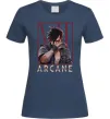 Жіноча футболка Arcane Vi Темно-синій фото