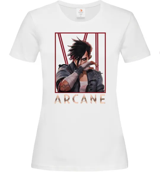 Жіноча футболка Arcane Vi Білий фото