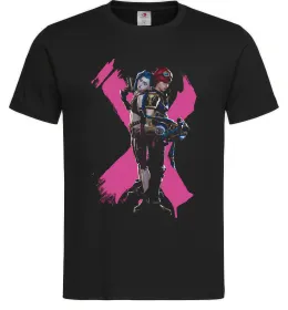 Чоловіча футболка Jinx and Vi Чорний фото