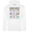 Мужская толстовка (худи) Coder rules Белый Мужская толстовка (худи) Coder rules Белый фото