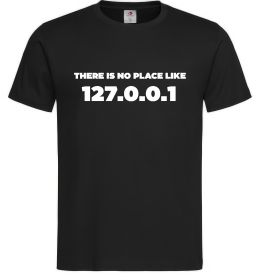 Мужская футболка No place like 127.0.0.1