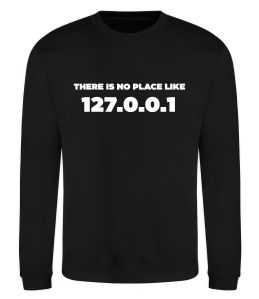 Свитшот No place like 127.0.0.1 Свитшот No place like 127.0.0.1