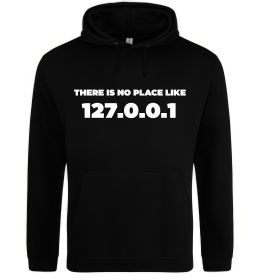 Чоловіча толстовка (худі) No place like 127.0.0.1