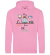 Женская толстовка (худи) While !dead eat code Розовый Женская толстовка (худи) While !dead eat code Розовый фото
