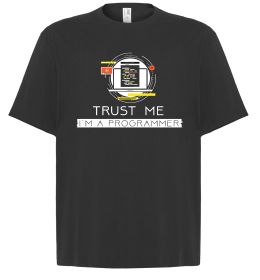 Футболка Оверсайз Programmer trust me Футболка Оверсайз Programmer trust me