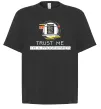 Футболка Оверсайз Programmer trust me Черный Футболка Оверсайз Programmer trust me Черный фото