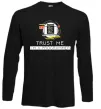 Лонгслив Programmer trust me Черный Лонгслив Programmer trust me Черный фото