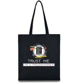 Эко-сумка Programmer trust me