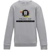 Детский Свитшот Programmer trust me Серый меланж Детский Свитшот Programmer trust me Серый меланж фото