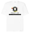 Футболка Оверсайз Programmer trust me Белый Футболка Оверсайз Programmer trust me Белый фото