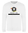 Свитшот Programmer trust me Белый Свитшот Programmer trust me Белый фото