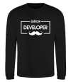Свитшот Senior developer Черный Свитшот Senior developer Черный фото
