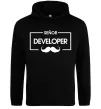 Женская толстовка (худи) Senior developer Черный Женская толстовка (худи) Senior developer Черный фото