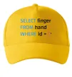 Кепка Select finger id=3 Солнечно желтый Кепка Select finger id=3 Солнечно желтый фото