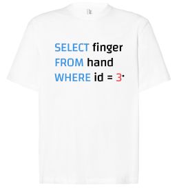 Футболка Оверсайз Select finger id=3