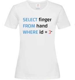 Женская футболка Select finger id=3