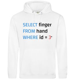 Жіноча толстовка (худі) Select finger id=3