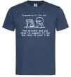 Мужская футболка Programming is like sex Темно-синий фото