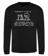 Свитшот Programming is like sex Черный Свитшот Programming is like sex Черный фото