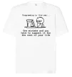 Футболка Оверсайз Programming is like sex Белый фото