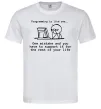 Мужская футболка Programming is like sex Белый фото