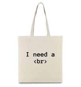 Еко-сумка I need a br Еко-сумка I need a br