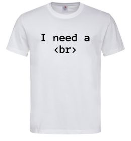 Мужская футболка I need a br