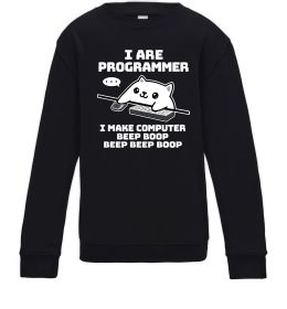 Дитячий світшот I make computer beep boop boop Дитячий світшот I make computer beep boop boop