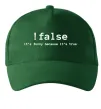 Кепка !false it`s true Темно-зеленый Кепка !false it`s true Темно-зеленый фото