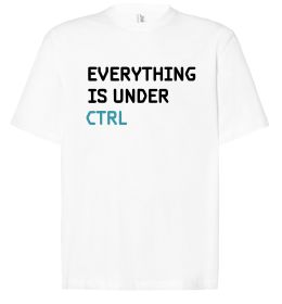 Футболка Оверсайз Everything is under ctrl Футболка Оверсайз Everything is under ctrl