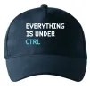 Кепка Everything is under ctrl Темно-синий Кепка Everything is under ctrl Темно-синий фото