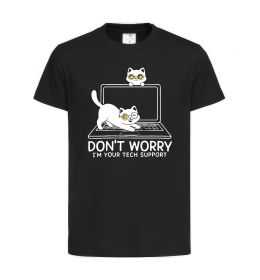 Детская футболка Tech support cat Детская футболка Tech support cat