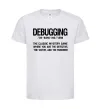 Детская футболка Debugging Белый фото