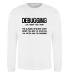 Світшот Debugging Білий фото