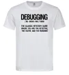 Мужская футболка Debugging Белый Мужская футболка Debugging Белый фото