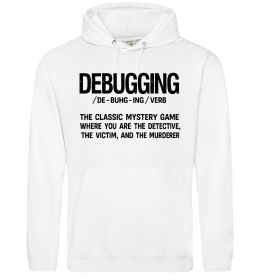 Женская толстовка (худи) Debugging Женская толстовка (худи) Debugging
