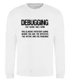 Свитшот Debugging Белый Свитшот Debugging Белый фото