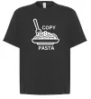 Футболка Оверсайз Copy Pasta Черный фото