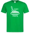 Мужская футболка Copy Pasta Зеленый фото