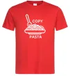 Мужская футболка Copy Pasta Красный фото