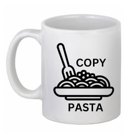 Чашка керамічна Copy Pasta