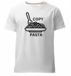 Мужская премиум футболка Copy Pasta Белый фото